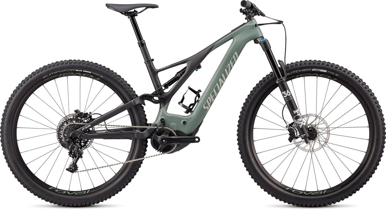 TURBO LEVO - лучшее из возможного! Specialized Turbo Levo Expert 29 2020 зеленый-серый Артикул 95220-3303, 95220-3302, 95220-3305, 95220-3304