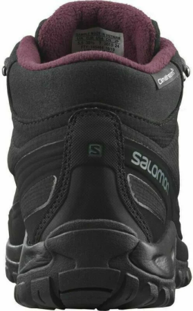 Зимняя обувь Ботинки женские Salomon Shelter Climasalomon Black / Ebony / Wine Tasting Артикул L41110524, L41110525, L41110523, L41110527, L41110528, L41110526