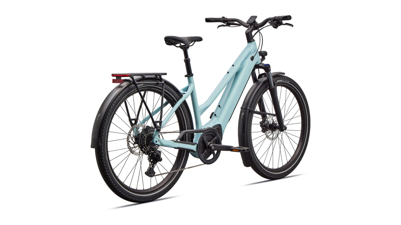 TURBO VADO - свой в городе! Specialized Turbo Vado 4.0 Step-Through 2026 Gloss Seafoam / 25% Lapis Pearl / Glacial Metallic Артикул 95026-7303, 95026-7304, 95026-7305, 95026-7302