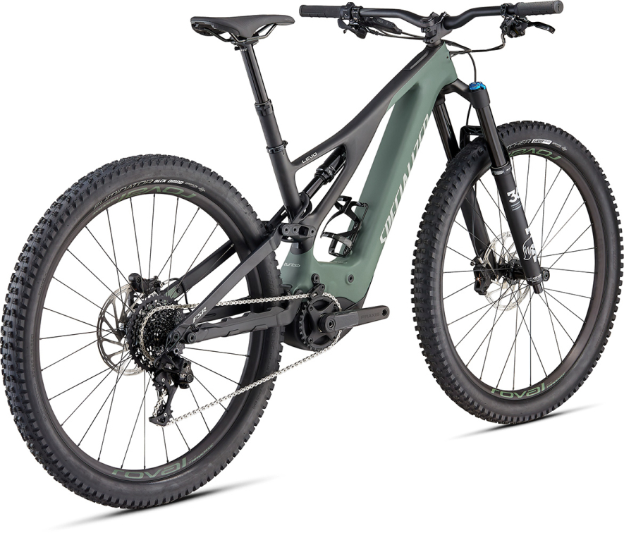 TURBO LEVO - лучшее из возможного! Specialized Turbo Levo Expert 29 2020 зеленый-серый Артикул 95220-3303, 95220-3302, 95220-3305, 95220-3304