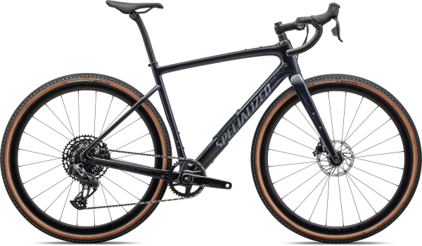 Specialized Diverge Expert Carbon 2024 Gloss Dark Navy Granite Over Carbon / Pearl