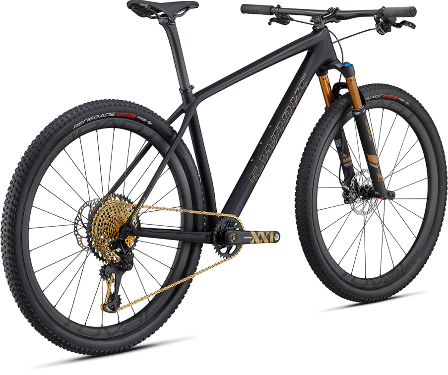 S-WORKS горные велосипеды Specialized S-Works Epic Hardtail Carbon Ultralight 29 2020 черный-золотой Артикул 91320-0304, 91320-0305, 91320-0303, 91320-0302