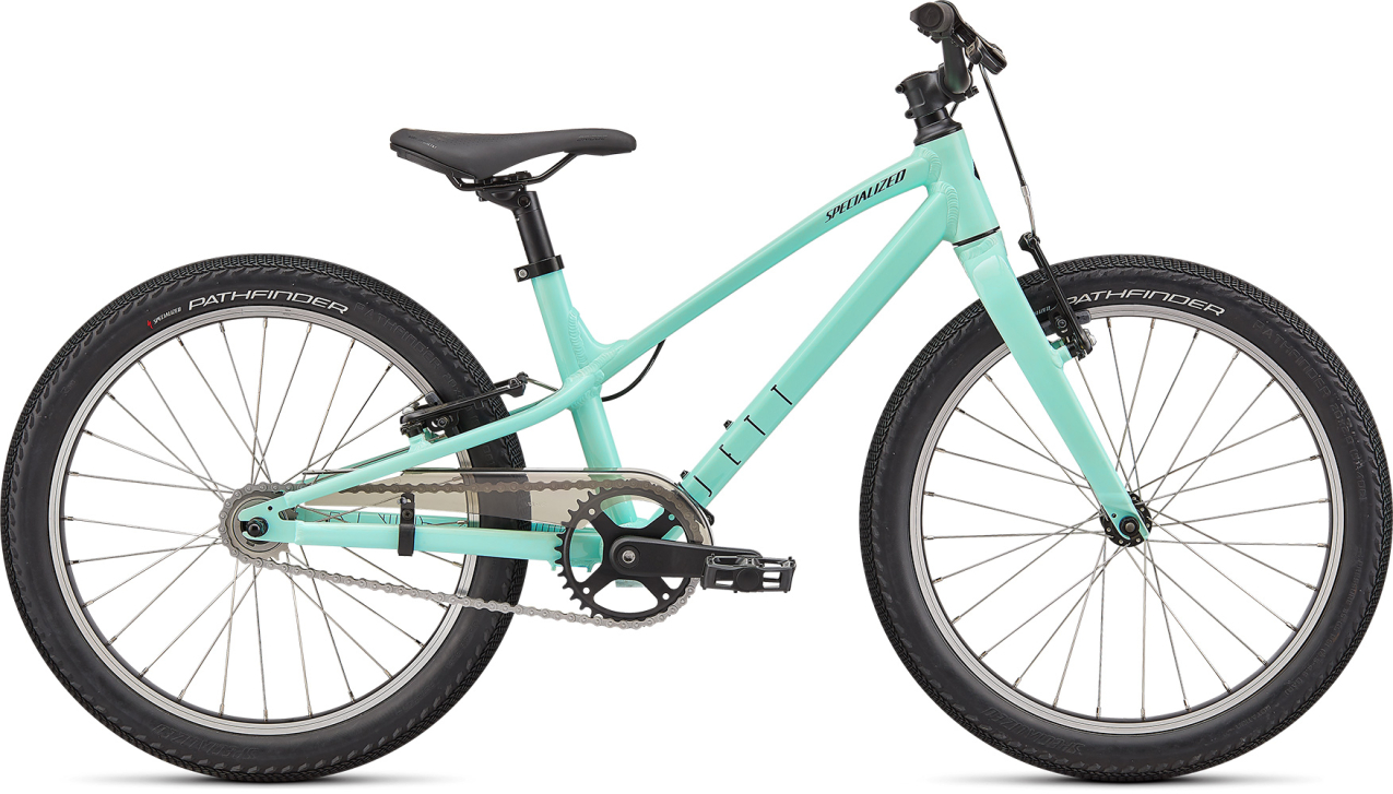 Для мальчиков с 6-ти до 7-ми лет Specialized Jett 20 SS 2022 Gloss Oasis / Forest Green Артикул 92722-4220