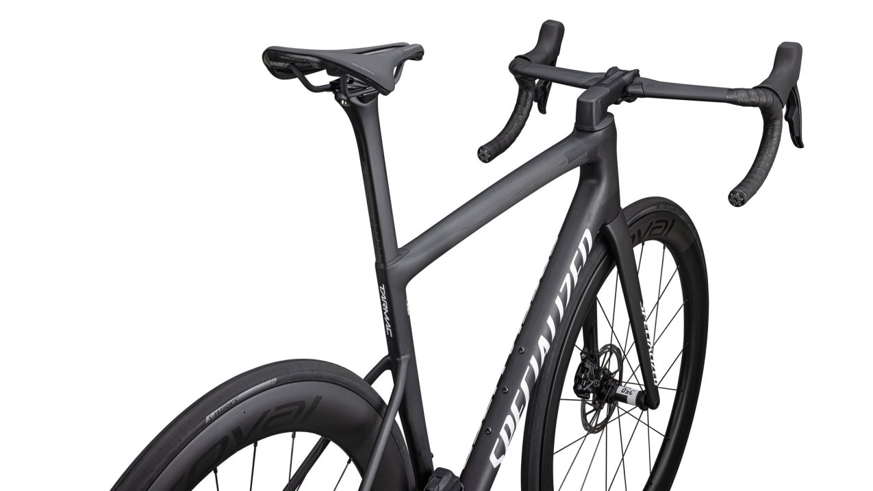 Шоссейные велосипеды Specialized Tarmac SL8 Pro - SRAM Force eTap AXS 2024 Satin Carbon / Metallic White Silver Артикул 94924-1054, 94924-1056, 94924-1044, 94924-1058, 94924-1049, 94924-1052, 94924-1061