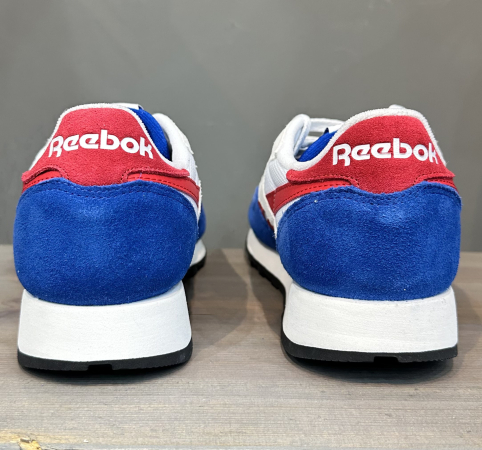 Кроссовки Кроссовки Reebok Classic Leather vector blue/ftwr white/vector red Артикул GX22576, GX225710, GX225711.5, GX225713, GX225712, GX225710.5, GX225711, GX22577.5, GX22578.5, GX22578, GX22579, GX22579.5