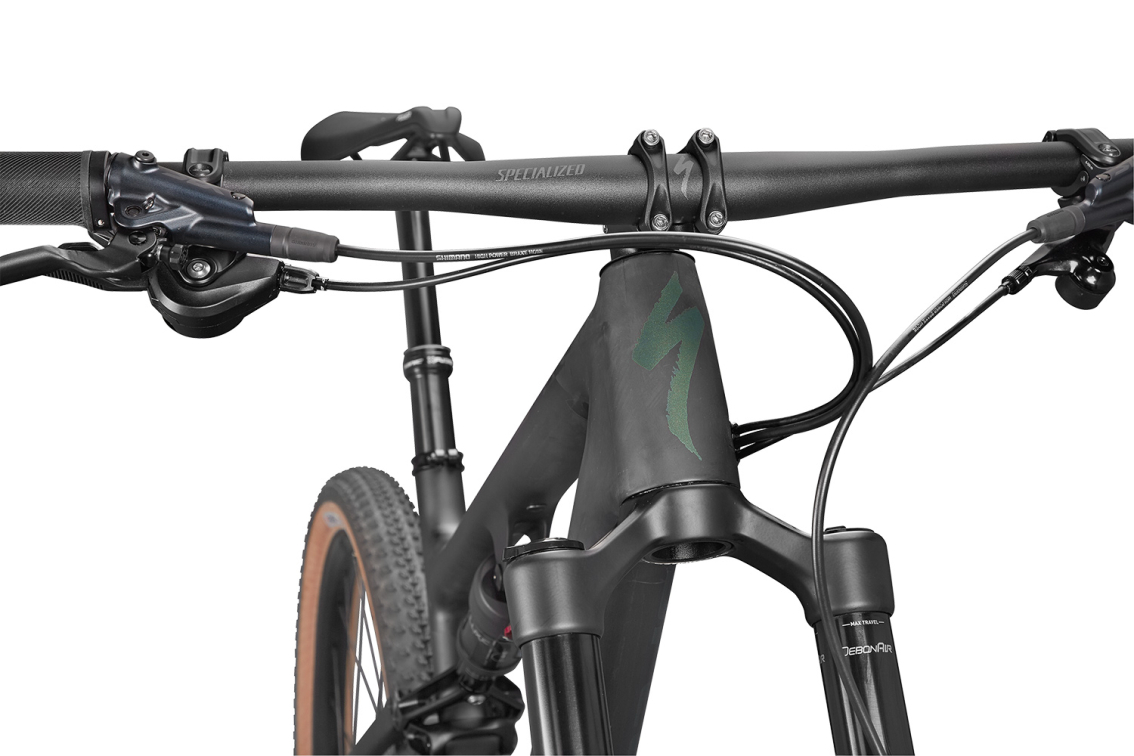 Купить Specialized Epic Evo Comp 2021 Satin Carbon / Oak Green Metallic Артикул 94820-5004, 94820-5003, 94820-5005, 94820-5002