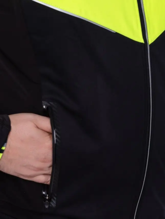 Куртки Куртка Fischer Softshell Light black/yellow Артикул 4680162763461, 4680162763454