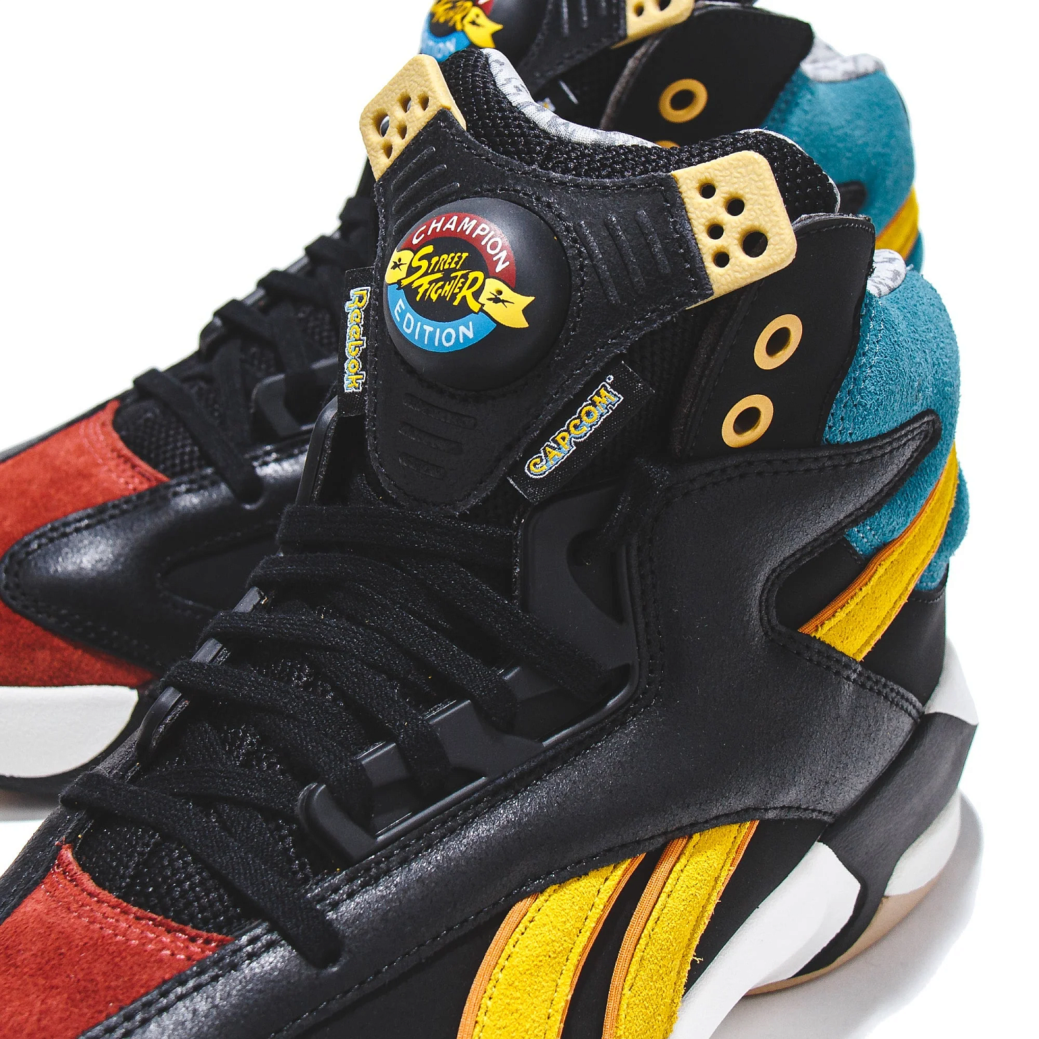 Кроссовки Reebok SHAQ ATTAQ core black/dark sable/luxe blue