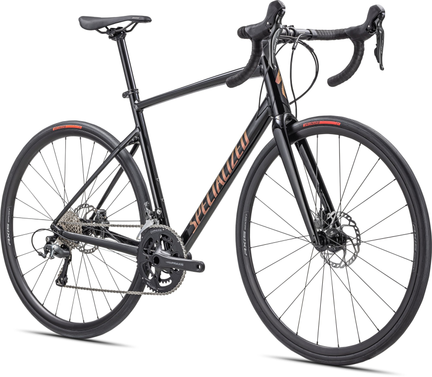 Шоссейные велосипеды Specialized Allez E5 Sport 2025 Gloss Tarmac Black Артикул 90025-7461, 90025-7452, 90025-7456, 90025-7449, 90025-7454, 90025-7458, 90025-7444