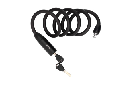 Велосипедные замки Замок велосипедный OYYO CB02 с ключом 12х1800мм трос Артикул 