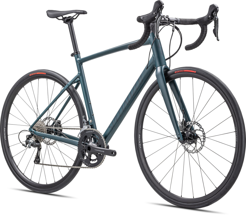 Шоссейные велосипеды Specialized Allez E5 Disc Sport 2024 Satin Tropical Teal/Teal Tint/Arctic Blue Артикул 90022-6444, 90022-6461, 90022-6458, 90022-6452, 90022-6454, 90022-6456, 90022-6449