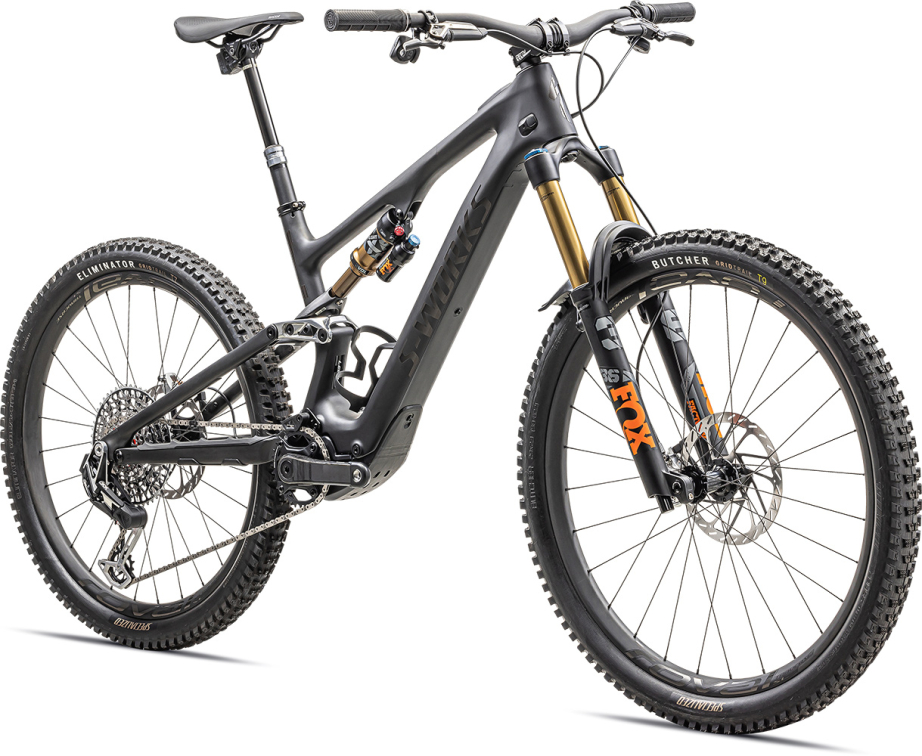TURBO LEVO - лучшее из возможного! Specialized S-Works Levo SL Carbon 2023 Satin Carbon / Brushed Black Chrome Foil / Silver Dust Артикул 96822-0101, 96822-0106, 96822-0105, 96822-0104, 96822-0102, 96822-0103