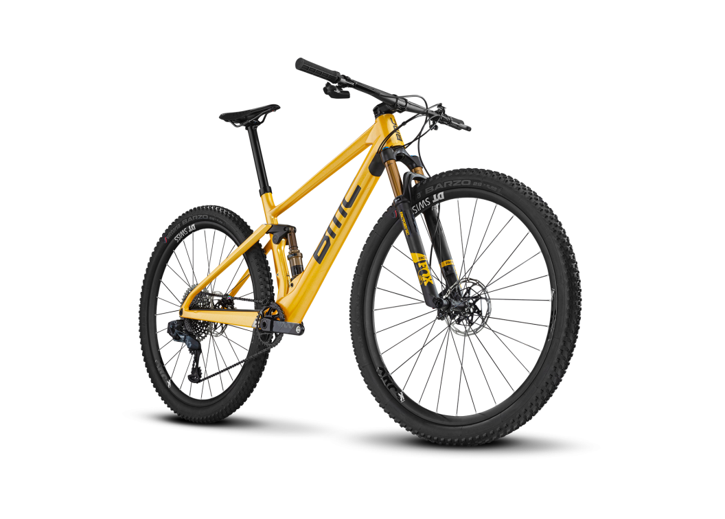 Купить BMC Fourstroke 01 ONE Gold/grey/yellow SRAM XX1 Eagle AXS 2020 Артикул 