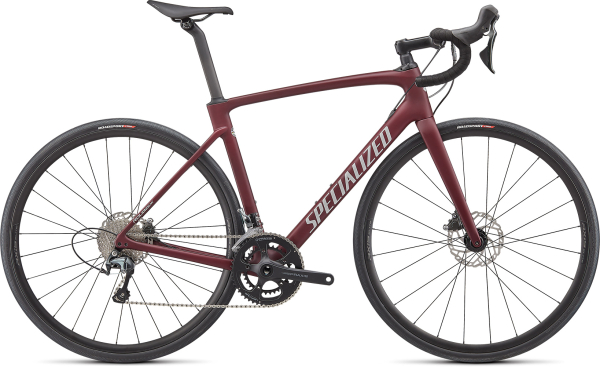Specialized Roubaix 2022 Maroon/Silver Dust/Black Reflective