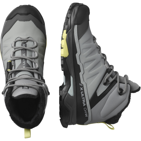 Зимняя обувь Ботинки женские Salomon X Ultra 4 Mid Winter Thinsulate Climasalomon Monument / Black / Charlock Артикул L41365028, L41365024, L41365025, L41365026, L41365027