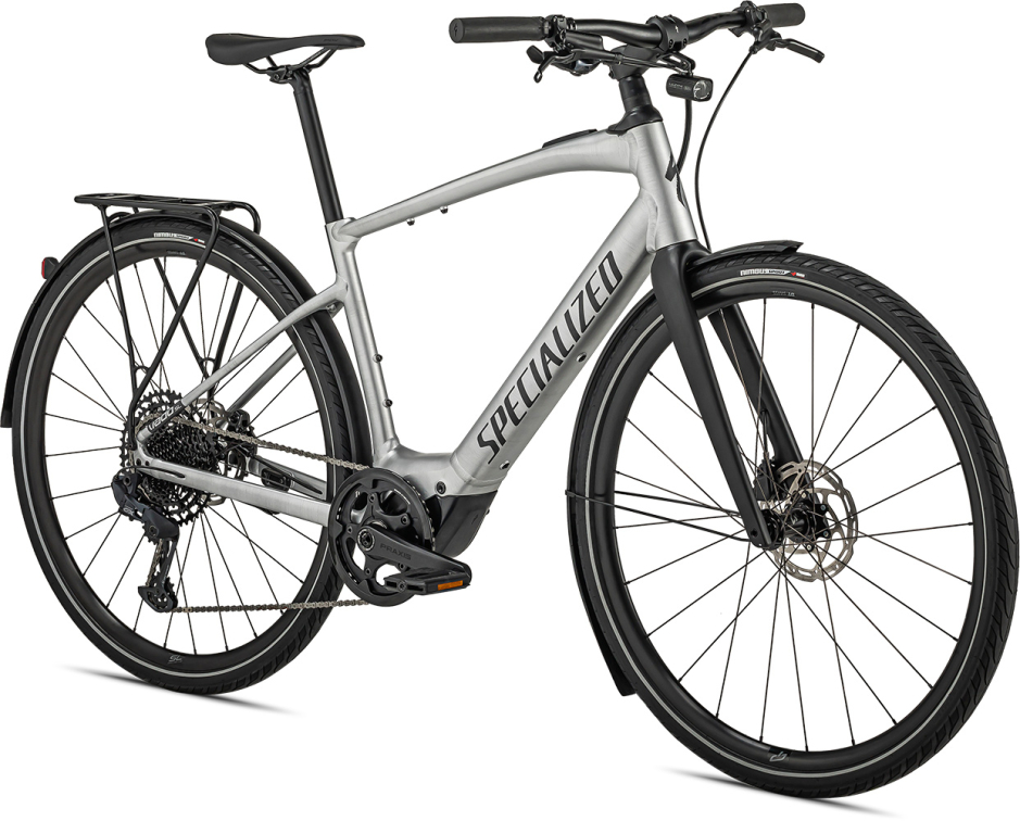 TURBO VADO - свой в городе! Specialized Turbo Vado SL EQ 5.0 2022 Brushed Aluminum / Black Reflective Артикул 93922-3204, 93922-3205, 93922-3202, 93922-3203