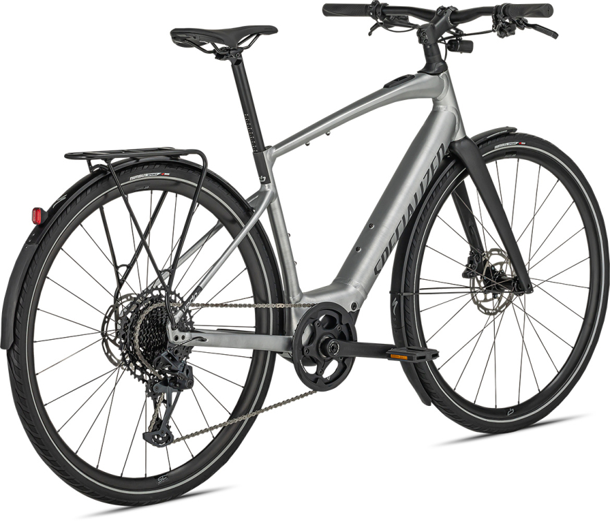 TURBO VADO - свой в городе! Specialized Turbo Vado SL EQ 5.0 2022 Brushed Aluminum / Black Reflective Артикул 93922-3204, 93922-3205, 93922-3202, 93922-3203
