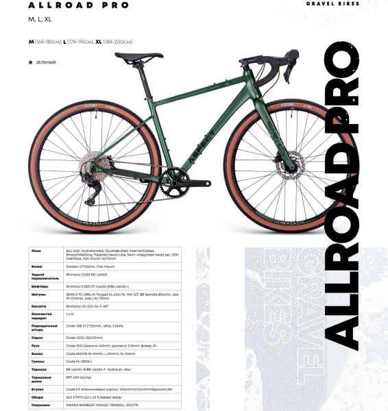 Aspect Allroad Pro 2026 Зелёный