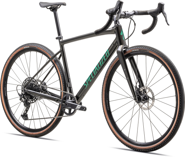 Specialized Diverge Comp E5 2025 Gloss Metallic Obsidian/ Metallic Pine Green