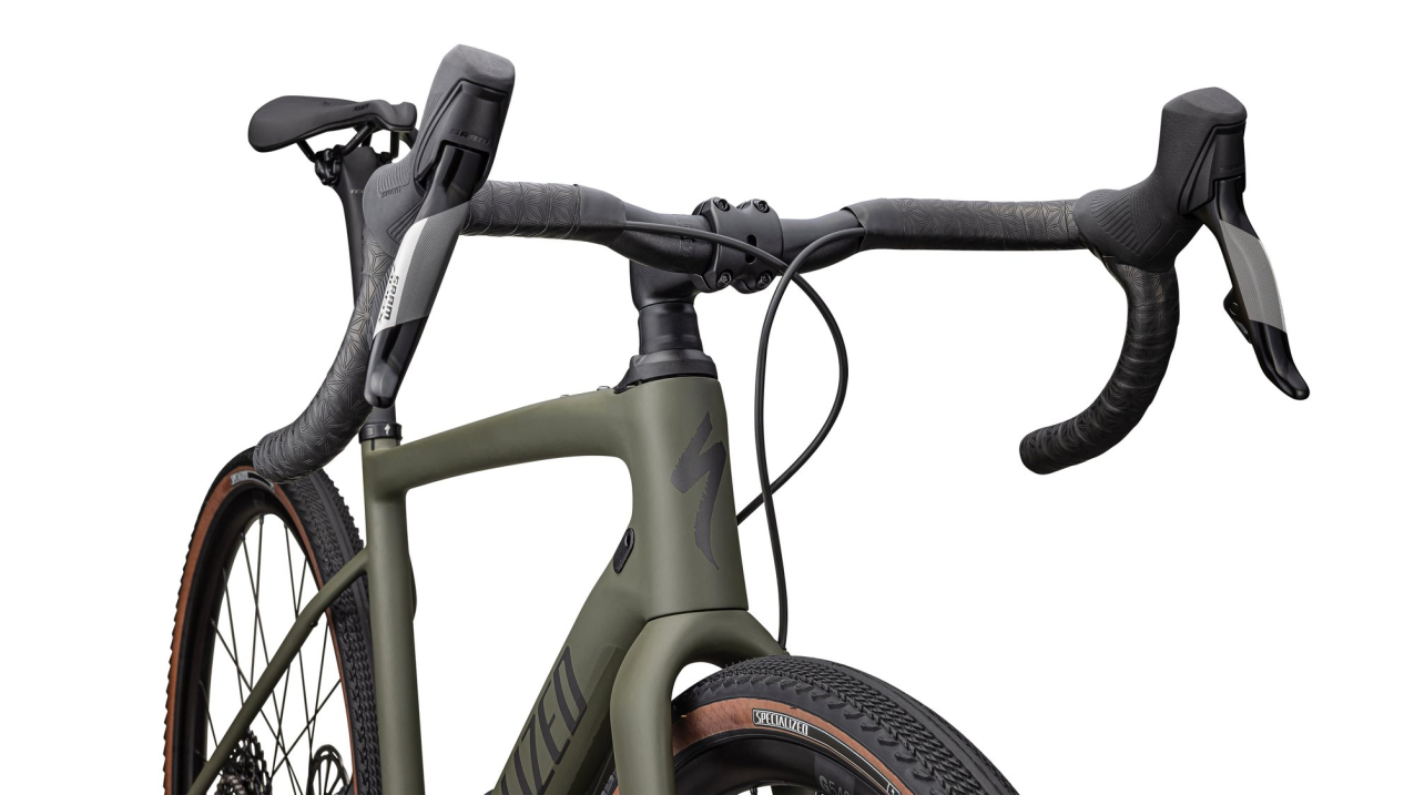Гравийные велосипеды, комфорт плюс Specialized Diverge Comp Carbon 2025 Satin Oak Green / Smoke Артикул 95425-5458, 95425-5456, 95425-5454, 95425-5461, 95425-5449, 95425-5452