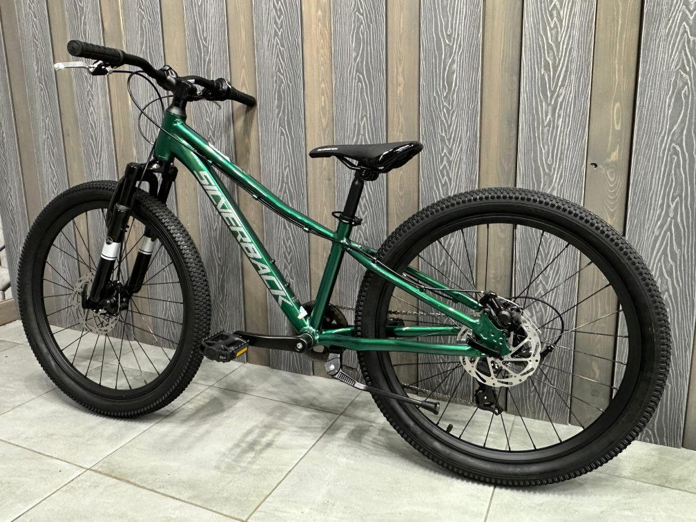 24 дюйма (7-11 лет) Silverback Spyke B 24 2026 Emerald Green Артикул 4816026312838