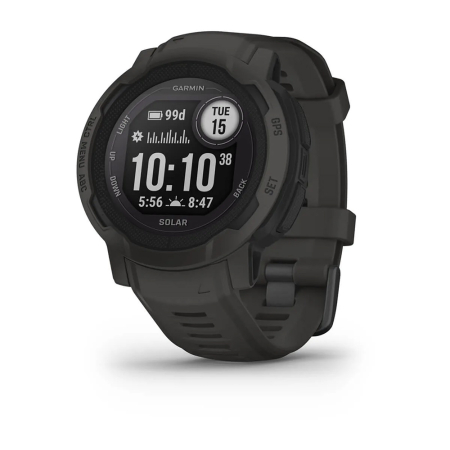 Спортивные часы Спортивные часы Garmin Instinct 2 Solar, цвет графит Артикул 