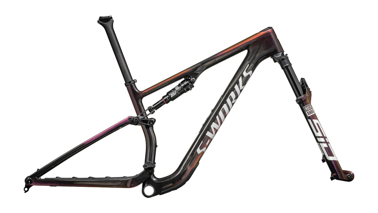 Рамы горных велосипедов рама Specialized S-Works Epic 8 Frameset 2024 Gloss Carbon/Metallic Vivid Pink/Viavi Magenta Gold... Артикул 70324-0003, 70324-0002, 70324-0004, 70324-0005, 70324-0001