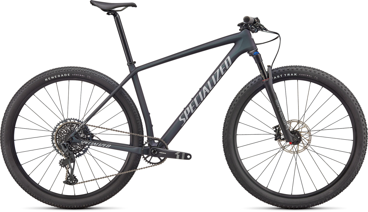 Купить Specialized Epic Hardtail Comp 29 2022 Satin Carbon / Oil / Flake Silver Артикул 91322-5103, 91322-5102, 91322-5105, 91322-5104