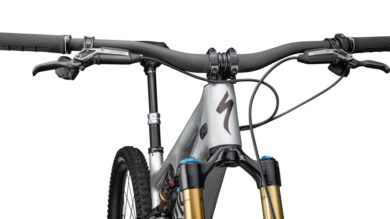 TURBO LEVO - лучшее из возможного! Specialized S-Works Levo SL Carbon 2023 Gloss Brushed Black Liquid Metal / Satin Black Chrome Foil Артикул 96823-0106, 96823-0103, 96823-0101, 96823-0104, 96823-0102, 96823-0105