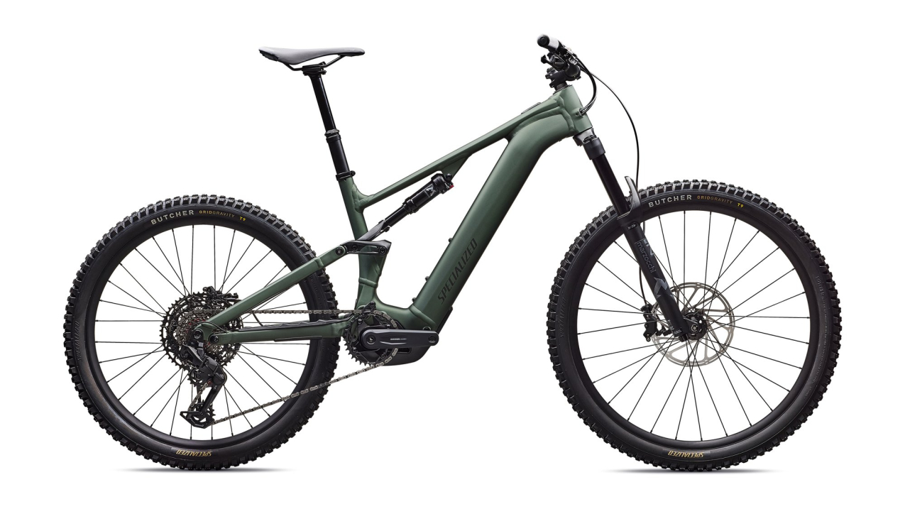 TURBO LEVO - лучшее из возможного! Specialized Turbo Levo 4 Alloy SRAM Eagle 70 T-Type 2026 Satin Cypress Metallic / Dark Moss Green Артикул 95226-7505, 95226-7502, 95226-7501, 95226-7503, 95226-7506, 95226-7504