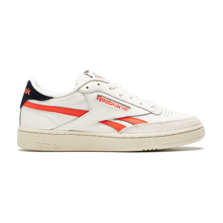 Кроссовки Кроссовки Reebok Club C Revenge chalk/semi orange flare/core black Артикул GX170210.5, GX17027, GX17026.5, GX17028.5, GX17028, GX170211.5, GX17026, GX17029.5, GX170210, GX17027.5, GX17029, GX170212, GX170211