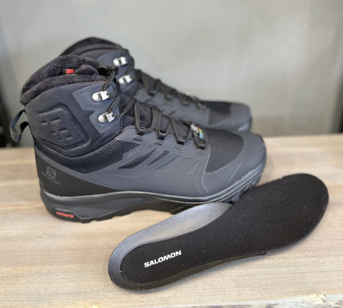 Зимняя обувь Ботинки Salomon OUTblast Thinsulate Climasalomon Black/Black/Black Артикул L40922335, L40922333, L40922329, L40922336, L40922330, L40922334, L40922331, L40922337, L40922332, L40922338