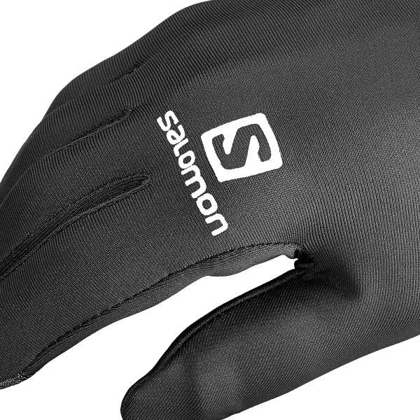 Беговые перчатки Перчатки Salomon Gloves Agile Warm Glove U Black Артикул 
