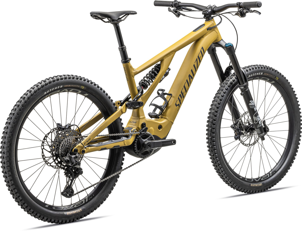 TURBO KENEVO - Больше трейлов! Specialized Kenevo Comp 6Fattie 2023 Satin Harvest Gold / Obsidian Артикул 98023-5305, 98023-5304, 98023-5302, 98023-5303