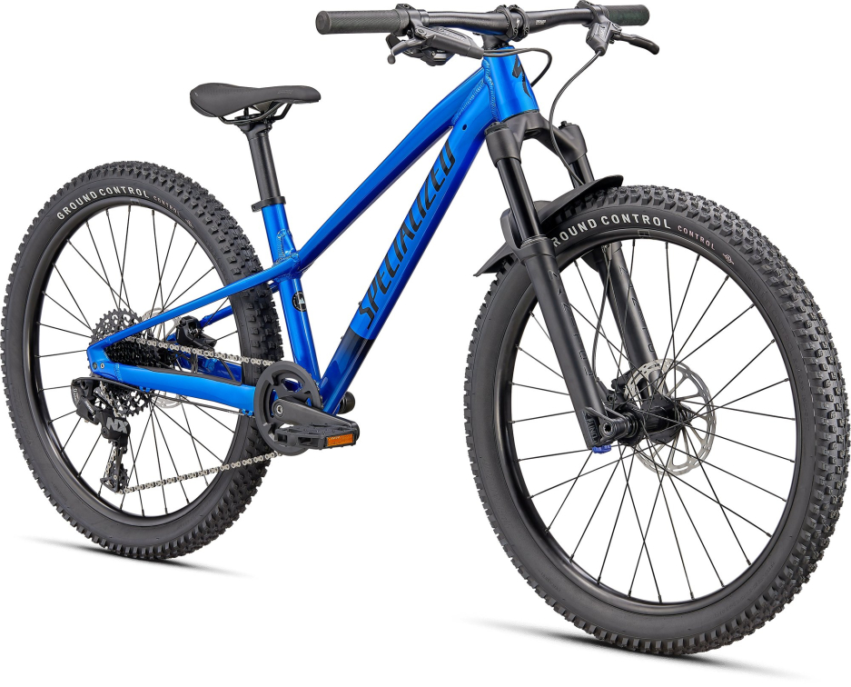 24 дюйма (7-11 лет) Specialized Riprock 24 Expert 2024 Gloss Cobalt / Black Артикул 96522-3311