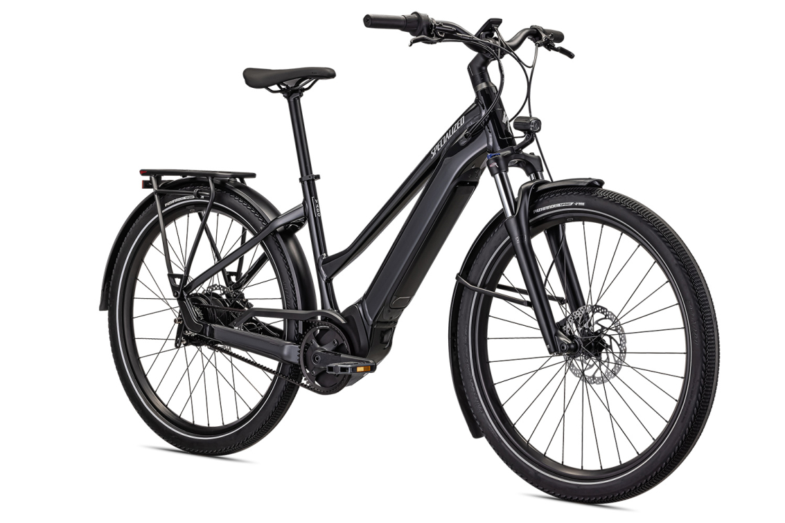 TURBO VADO - свой в городе! Specialized Turbo Vado 3.0 IGH Step-Through 2023 Cast Black / Silver Reflective Артикул 95322-6403, 95322-6404, 95322-6405, 95322-6406, 95322-6402