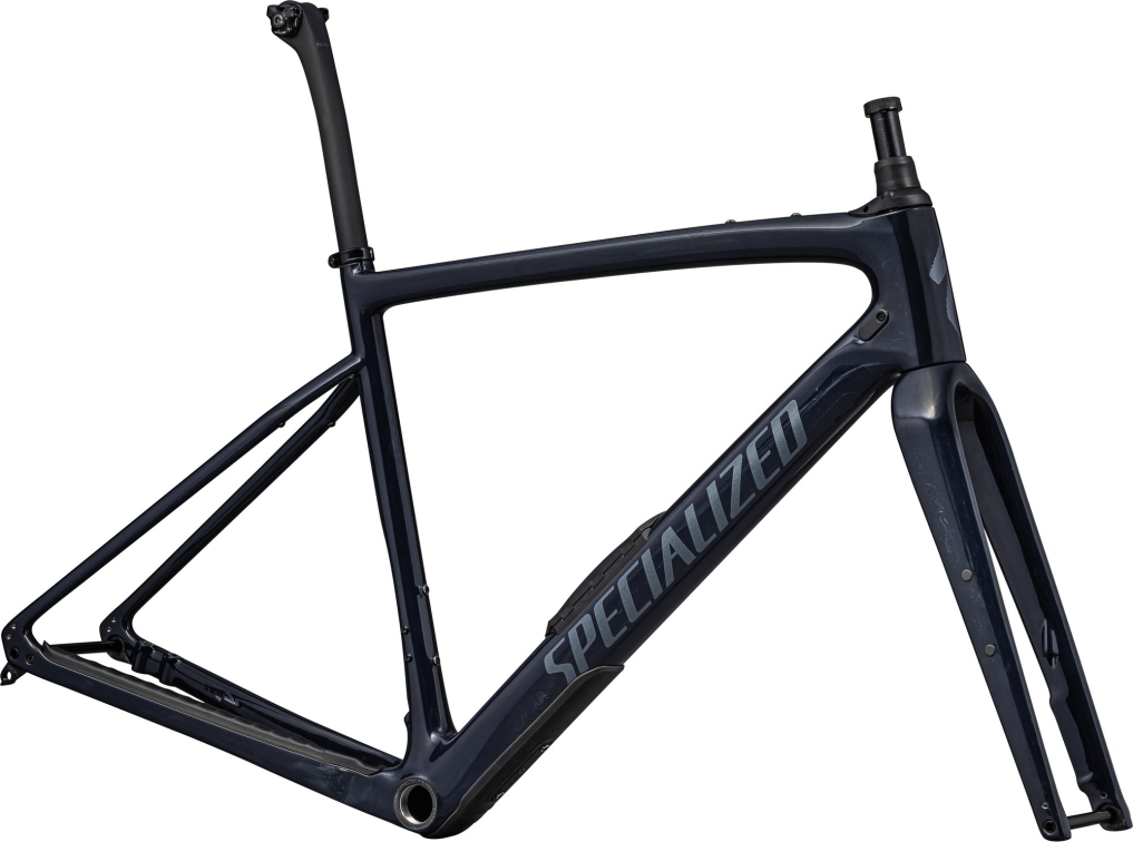Рамы шоссе, гревел рама Specialized Diverge 9R 2024 Gloss Dark Navy Granite Over Carbon/Pearl Артикул 75423-7058, 75423-7052, 75423-7054, 75423-7049, 75423-7061, 75423-7056, 75423-7064