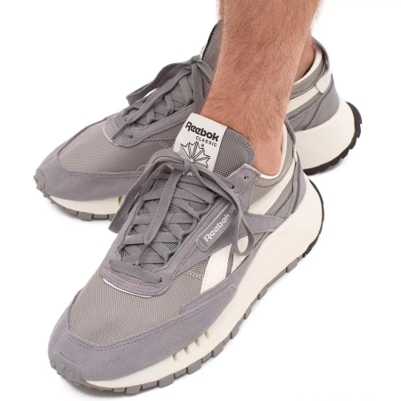 Кроссовки Кроссовки Reebok Classic Leather Legacy mgh solid grey/pure grey 5/chalk Артикул S241718, S241718.5, S2417110, S2417111.5, S2417110.5, S241719, S2417111, S241719.5