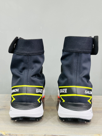 Зимняя обувь Кроссовки Salomon Winter Cross Spike Black/Neon Flame/Safety Yellow Артикул L47307300-10.5, L47307300-9, L47307300-10