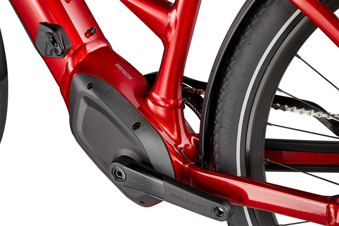 TURBO VADO - свой в городе! Specialized Turbo Vado 5.0 Step-Through 2022 Red Tint / Silver Reflective Артикул 95022-3604, 95022-3603, 95022-3605, 95022-3602