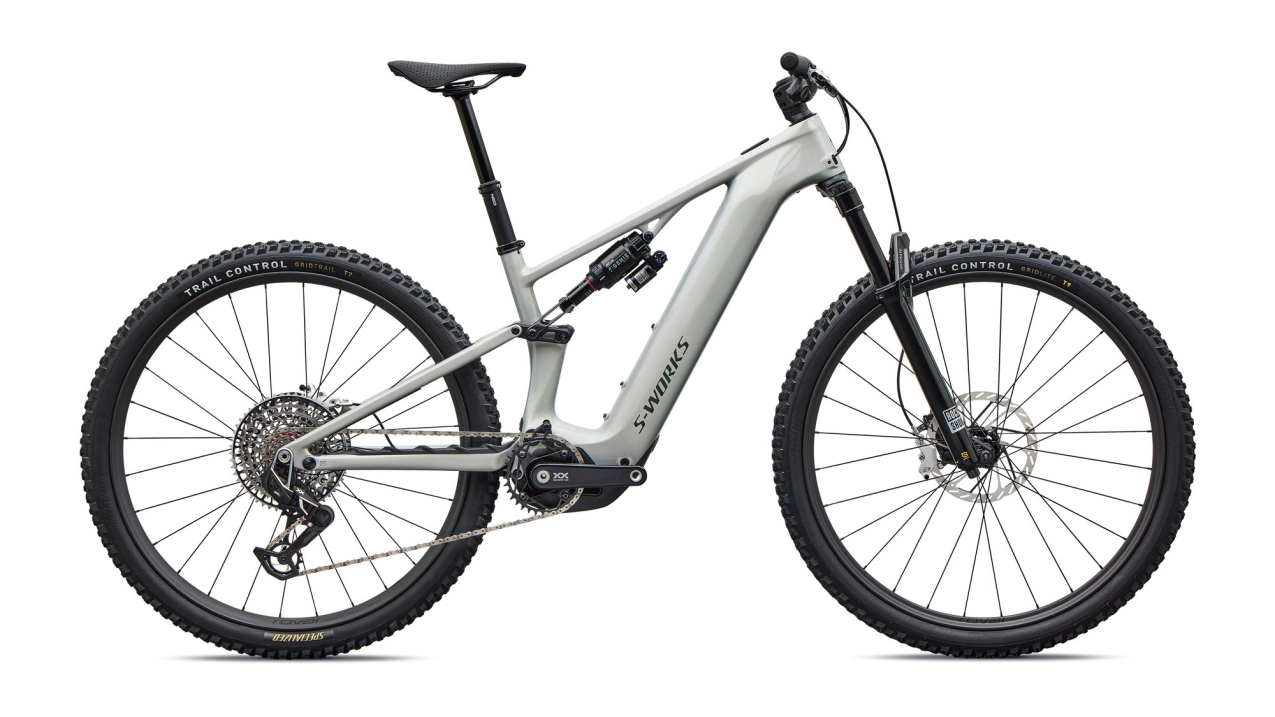 TURBO LEVO - лучшее из возможного! Specialized S-Works Turbo Levo R 29 SRAM XX SL Eagle AXS T-Type 2027 Gloss Dolomite Артикул 95727-0603, 95727-0604, 95727-0606, 95727-0602, 95727-0605