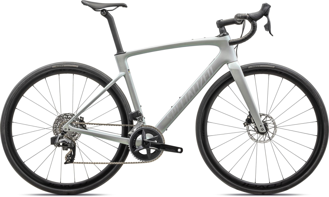 Шоссейные велосипеды Specialized Roubaix Expert 2023 Dove Grey/Chameleon Lapis Артикул 94423-3052, 94423-3049, 94423-3056, 94423-3054, 94423-3061, 94423-3058, 94423-3044, 94423-3064