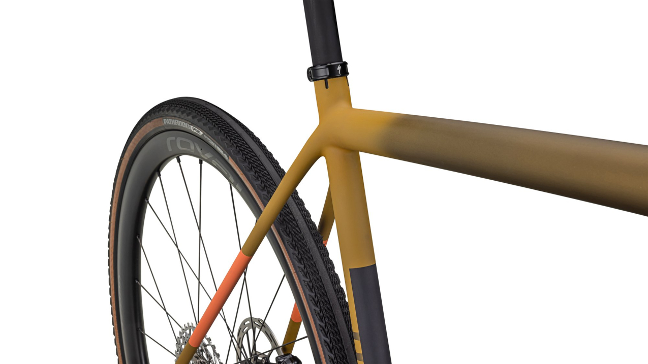 Гравийный велосипед, гоночный Specialized Crux Expert 2023 Satin Harvest Gold Metallic / Oak Green Артикул 91423-3144, 91423-3158, 91423-3149, 91423-3156, 91423-3154, 91423-3152, 91423-3161