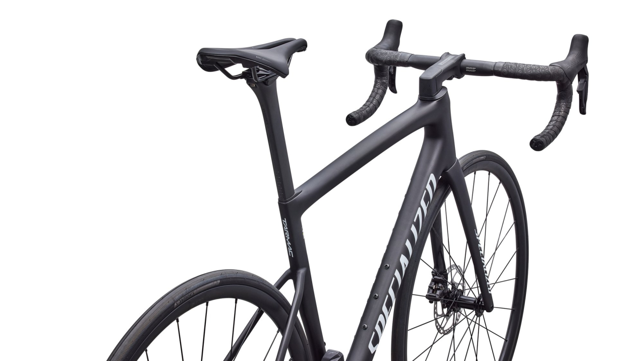 Шоссейные велосипеды Specialized Tarmac SL8 Comp - Shimano 105 Di2 2026 Satin Carbon / White Артикул 94926-5049, 94926-5054, 94926-5056, 94926-5044, 94926-5061, 94926-5052, 94926-5058
