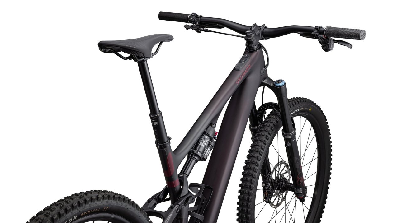 TURBO LEVO - лучшее из возможного! Specialized Levo SL Expert Carbon 2023 Satin Red Tint Over Carbon / Maroon / Silver Dust Артикул 96822-3106, 96822-3102, 96822-3105, 96822-3101, 96822-3103, 96822-3104