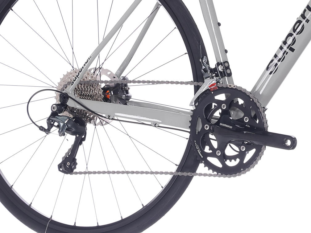 Шоссейные велосипеды Superior X-ROAD 6.3 GF 2025 Gloss Grey/Black Артикул 801.2024.28011, 801.2024.28010, 801.2024.28014, 801.2024.28013, 801.2024.28012