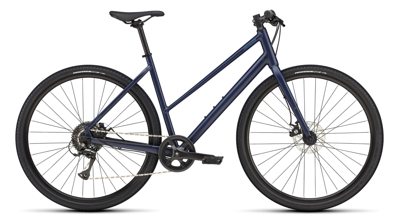 Городские велосипеды Specialized Sirrus X 1.0 Step-Through 2025 Stn Refl Dpmrnblu Gryblu Артикул 92425-9202, 92425-9203, 92425-9205, 92425-9200, 92425-9201, 92425-9204