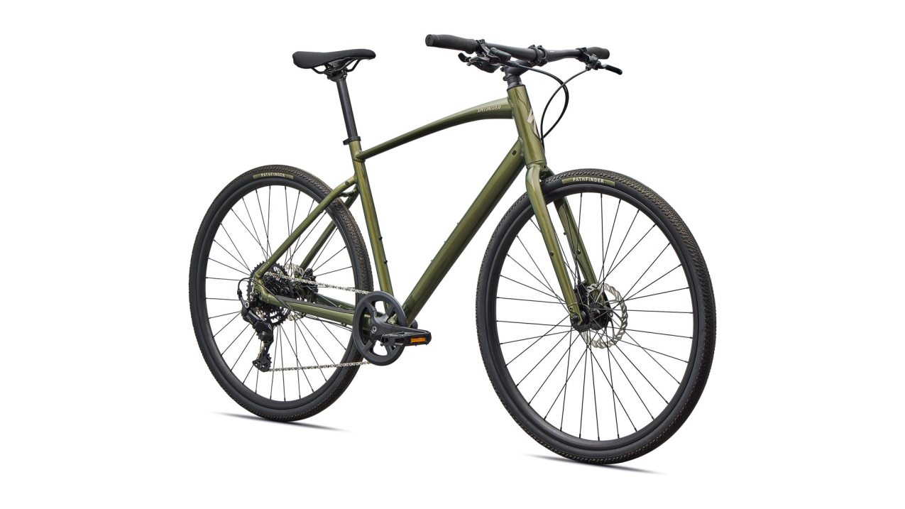 Городские велосипеды Specialized Sirrus X 2.0 2026 Gloss Laruel Green Metallic / Sandstone Metallic Frost Reflective Артикул 92426-8104, 92426-8103, 92426-8105, 92426-8100, 92426-8102, 92426-8101