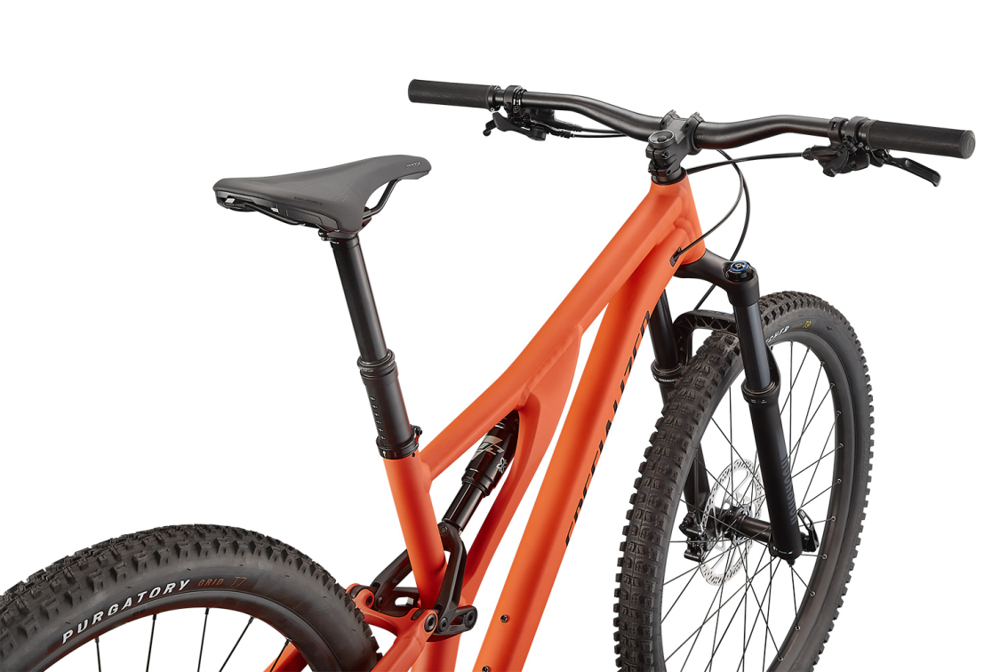 Купить Specialized Stumpjumper Alloy 2021 Satin Blaze / Black Артикул 93321-7106, 93321-7102, 93321-7105, 93321-7103, 93321-7104, 93321-7101