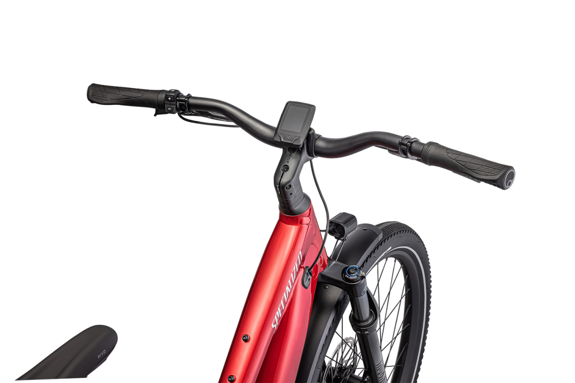 TURBO VADO - свой в городе! Specialized Turbo Vado 5.0 IGH Step-Through 2023 Red Tint / Silver Reflective Артикул 